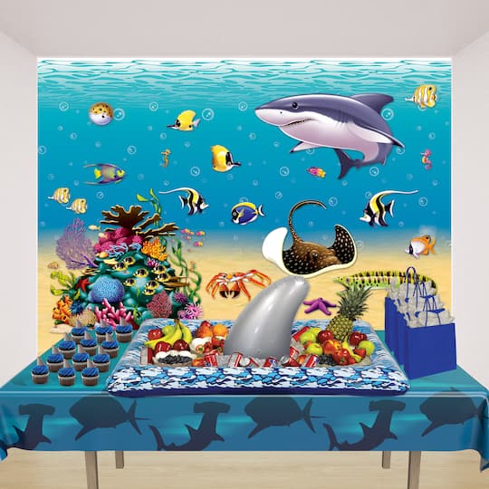Beistle Inflatable Shark Buffet Cooler